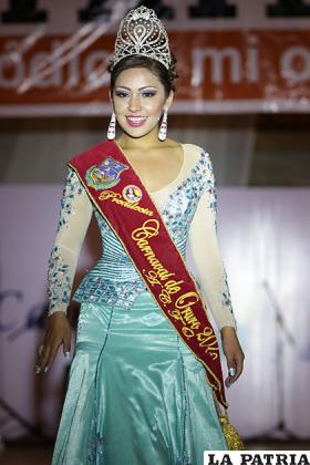 Raquel Gabriela Parrado Michel (Predilecta Carnaval de Oruro 2015)