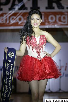 Alexia Melissa Cárdenas Quiroga (Chica Rotary 2015)