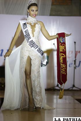 Lucero Yaksic Villarroel (Miss Oruro 2015)