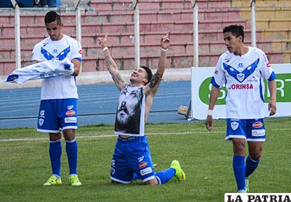 Abel Méndez fue autor del tercer gol 