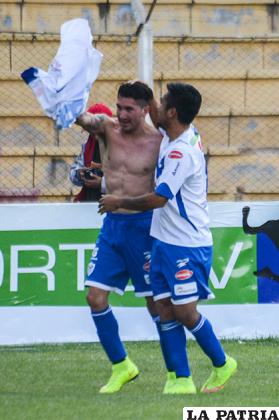 Méndez, autor del tercer gol /APG