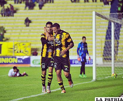 Ramallo y Neumann fueron los autores de los goles 