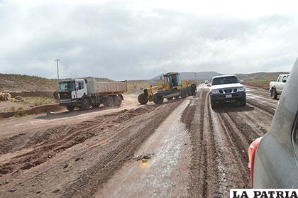 No permitirán que pongan trabas para la construcción de carreteras
