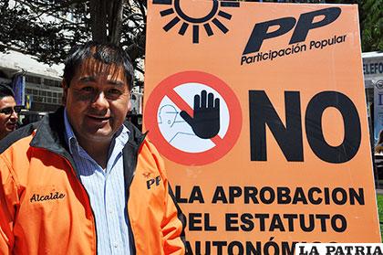 Jefe departamental PP, Ever Moya