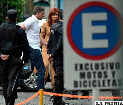 Cristina Fernández dice que despliegue de seguridad fue una provocación