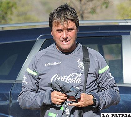 Ángel Guillermo Hoyos, estratega de la Selección Nacional /APG