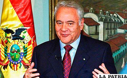 El ex presidente, Gonzalo Sánchez de Lozada /interlatin.com