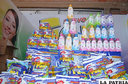 Variedad de productos junto a ABOL Ltda.