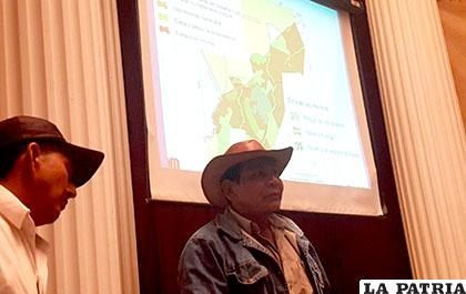Dirigentes tacanas durante el encuentro en Cochabamba /ANF