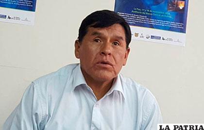Víctor Flores, viceministro del Desarrollo Productivo Minero Metalúrgico /ANF