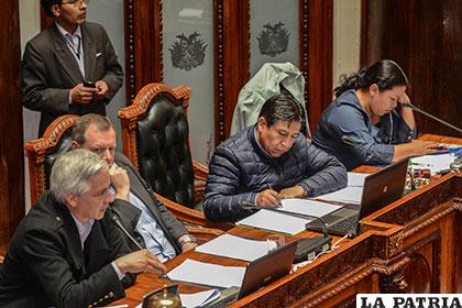 El canciller Choquehuanca fue interpelado por la Asamblea Legislativa /APG