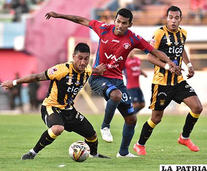 The Strongest venció (0-3) en la ida en Cochabamba el 11/09/2016 /APG