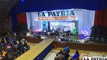 IMAGEN DEL DESARROLLO DE LA PASARELA DESDE UN DRON