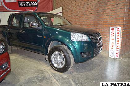 La camioneta apta para todo terreno
