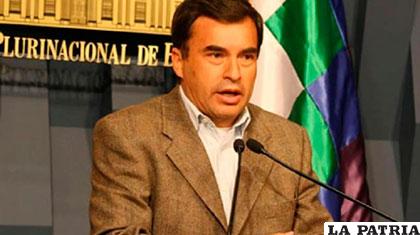 Ministro Quintana dirigirá el gabinete que se encargará de paliar el problema del agua /lostiempos.com