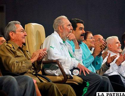 Imagen de la última aparición de Fidel Castro en público