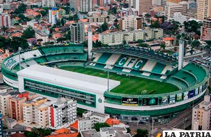 El estadio de Coritiba donde Chapecoense jugará la final