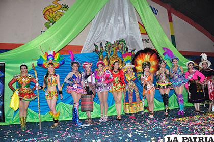 Las candidatas al certamen de belleza Predilecta del Carnaval 2017