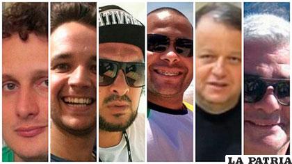Fotografías de algunos de los periodistas fallecidos en el accidente /diariocorreo.pe
