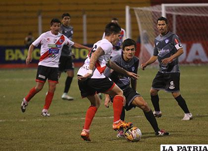 En el partido de ida, venció Nacional Potosí 3-2 en la Villa Imperial el 14/08/2016 /APG