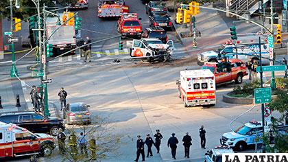 La escena del terror en Nueva York /Reuters