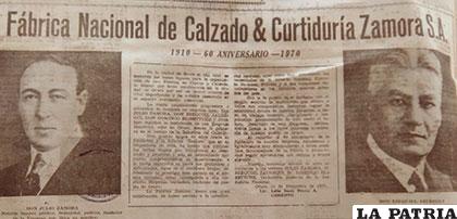 Publicación en el periódico LA PATRIA en el año 1970 / https://pbs.twimg.com/media/C4RHV8XVMAAJw6J.jpg
