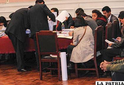 Audiencia de los implicados que fueron enviados a la cárcel /LAPRENSA.COM