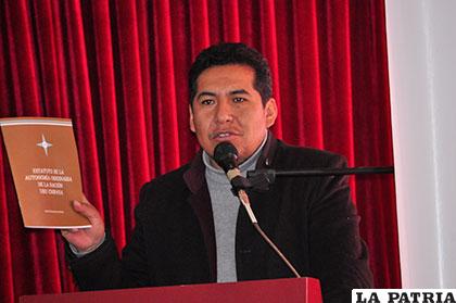 El presidente del TEDO, Rudy Huayllas /ARCHIVO