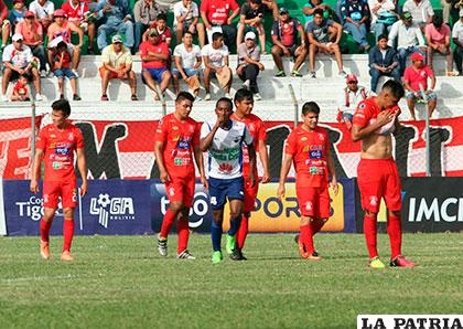 Sport Boys venció (0-2) en la ida en Montero el 12/08/2017 /APG