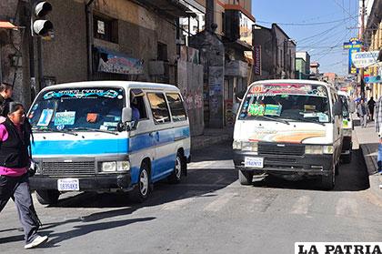 Control Social pide a las autoridades optar por suspender a las líneas de minibuses en conflicto