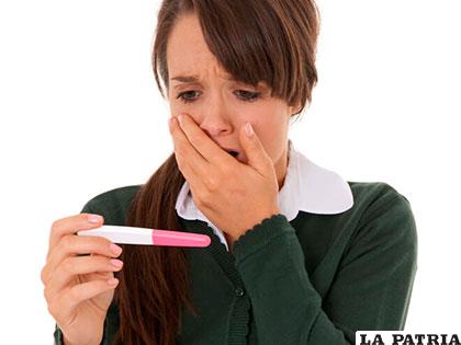 El test de embarazo es un indicador de cambio de vida para las adolescentes