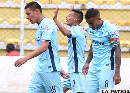Gastón Sirino (7) fue autor de la única conquista en el partido /APG