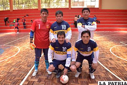 El equipo de Auditoría que participa en la categoría Oro