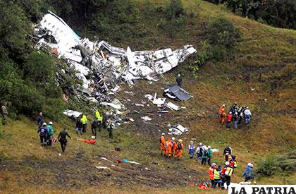 El avión que se accidentó el 29 de noviembre del año pasado estaba a nombre de Miguel Quiroga, su piloto /uvnimg.com