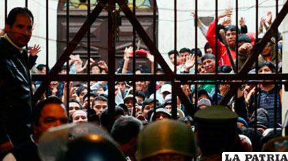La cárcel de San Pedro es una de las más pobladas del país /ANF