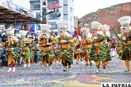 Continua organización del Carnaval de Oruro 2018 /Archivo