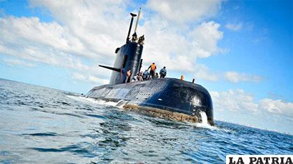 El submarino que desapareció en territorio argentino