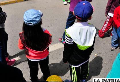 En Oruro 57.041 niños y niñas se encuentran en riesgo de perder el cuidado familiar /Archivo