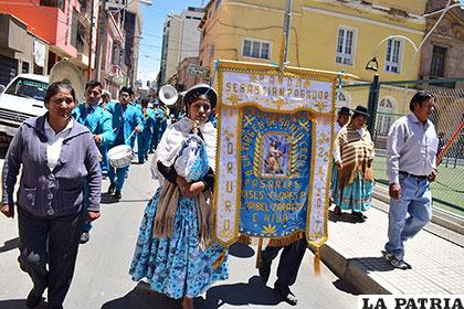 Las bandas de música ayer estuvieron de fiesta