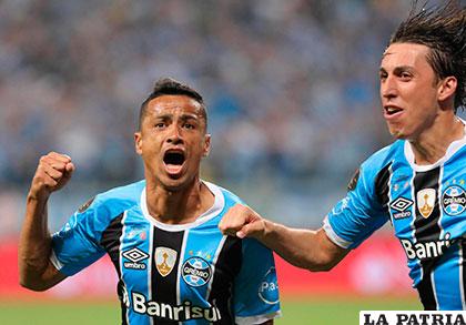 Cícero, delantero del Gremio, fue autor del único gol del partido 