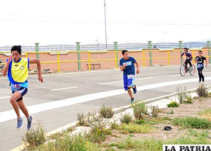 Las pruebas de ciclismo y carrera se disputarán en la pista de la zona Este