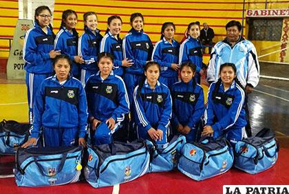 La selección de Oruro U-15 Nivel 