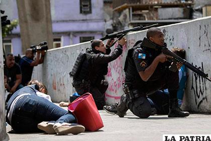 En Río se realizó un operativo contra el narcotráfico