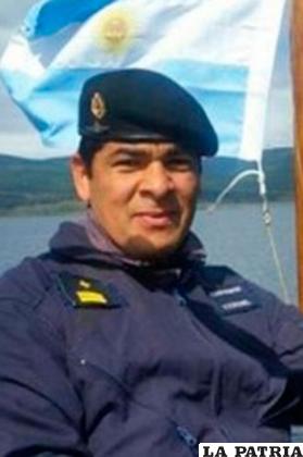 Suboficial primero Víctor Hugo Coronel