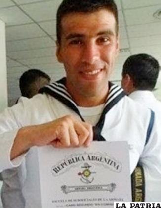 Cabo principal Federico Alejandro Alcaraz Coria