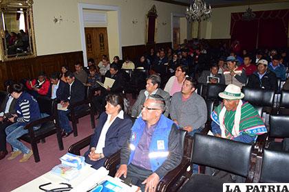 Representantes de los Consejos Sociales Municipales participan de la actividad