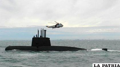 El submarino argentino continúa desaparecido en las aguas del Atlántico