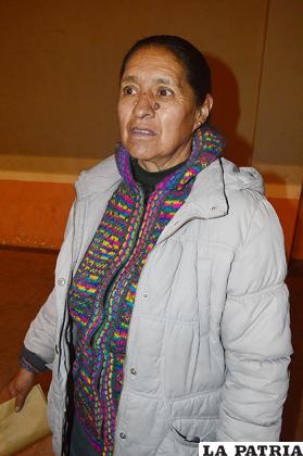 Inés Humacayo presidenta de la categoría Primera de Honor /Alex Zambrana - LA PATRIA