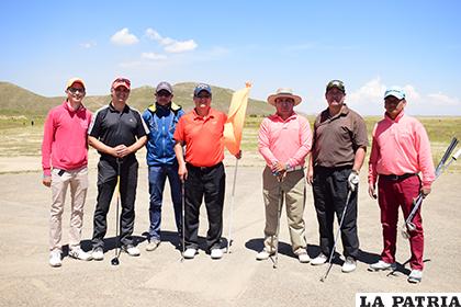 Los mejores golfistas a nivel nacional volverán a reunirse en Oruro/ archivo LA PATRIA