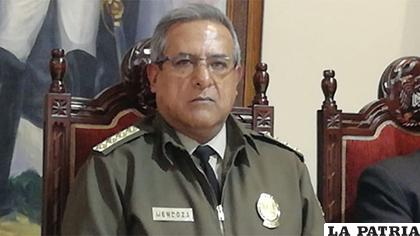Comandante Mendoza pidió no politizar sus declaraciones/ erbol.com.bo